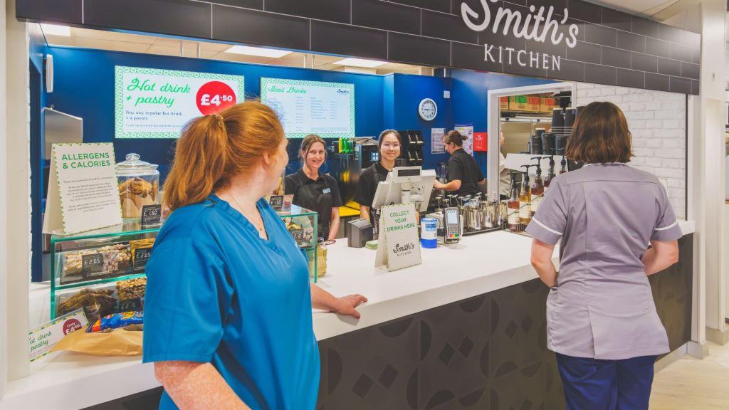 WH Smith Launches Its First Ever Café in Southampton Hospital